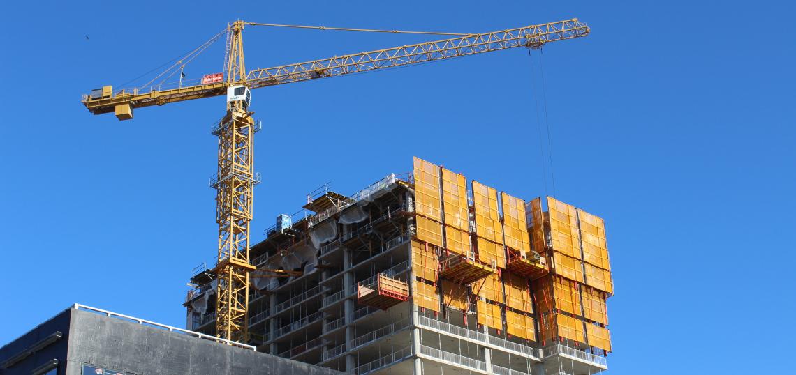 Urbanize tours vertical progress at 160 N. Urbanize Chicago